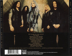 Arch Enemy: Will To Power CD