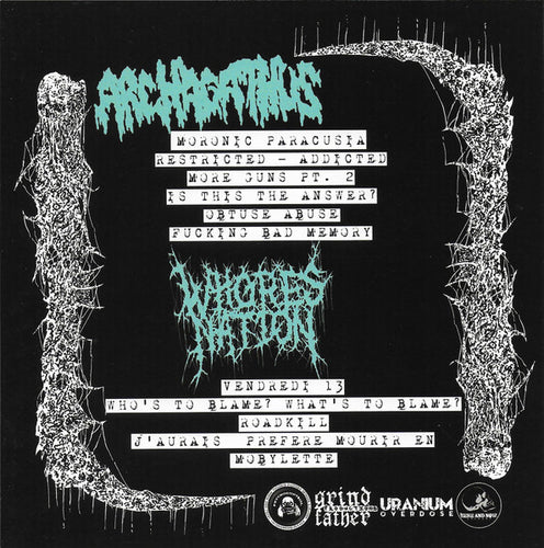 Archagathus / Whoresnation: Split 7