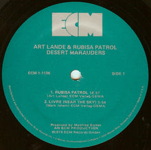 Art Lande and Rubisa Patrol: Desert Marauders 12"