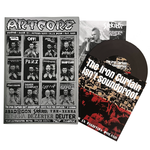 Artcore #42 zine + 7