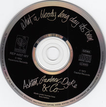 Ashton, Gardner & Dyke: What A Bloody Long Day It's Been CD