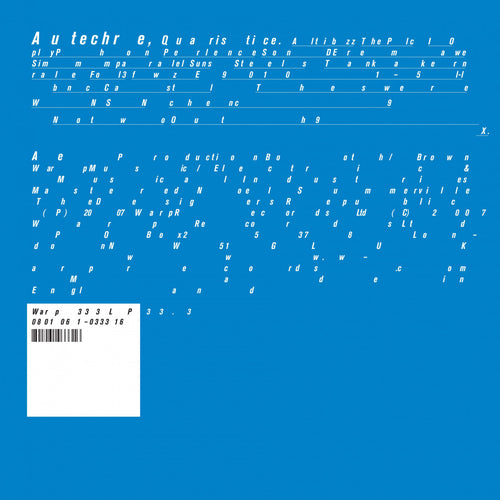 Autechre: Quaristice 12