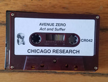 Avenue Zero: Act And Suffer cassette