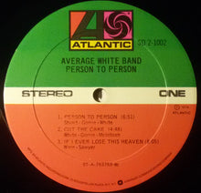 Average White Band: Person To Person 12"