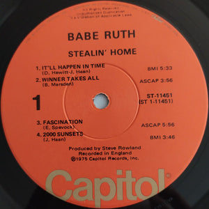 Babe Ruth: Stealin' Home 12"