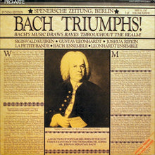 Johann Sebastian Bach, Sigiswald Kuijken, etc.: Bach Triumphs! 12"