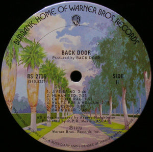 Back Door: s/t 12"