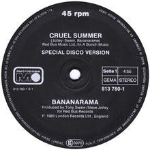 Bananarama: Cruel Summer 12"