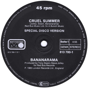 Bananarama: Cruel Summer 12"