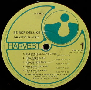 Be Bop Deluxe: Drastic Plastic 12"