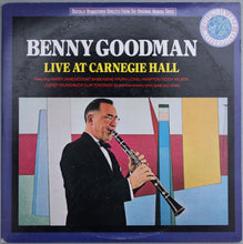 Benny Goodman: Live At Carnegie Hall 12"