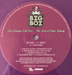 Big Boi: Sir Lucious Left Foot... The Son Of Chico Dusty 12"