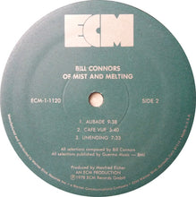 Bill Connors: Of Mist And Melting 12"