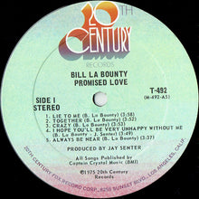 Bill LaBounty: Promised Love 12"