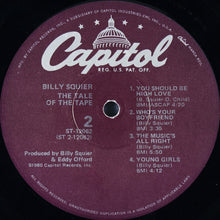Billy Squier: The Tale Of The Tape 12"