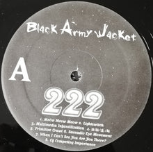Black Army Jacket: 222 12"