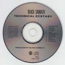 Black Sabbath: Technical Ecstasy CD
