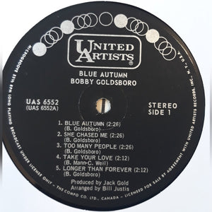 Bobby Goldsboro: Blue Autumn 12"