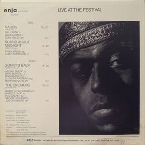 Bobby Hutcherson, Harold Land, Bill Evans, Eddie Gomez, Archie Shepp, Karin Krog: Live At The Festival 12"