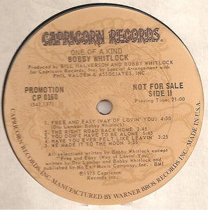 Bobby Whitlock: One Of A Kind 12"