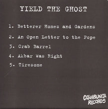 Boilerman: Yield The Ghost 7"