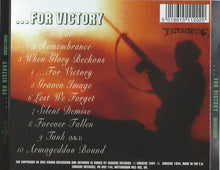 Bolt Thrower: ...For Victory CD
