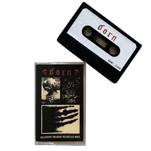 BORN: Belligerent Onslaught Relentless Noise cassette