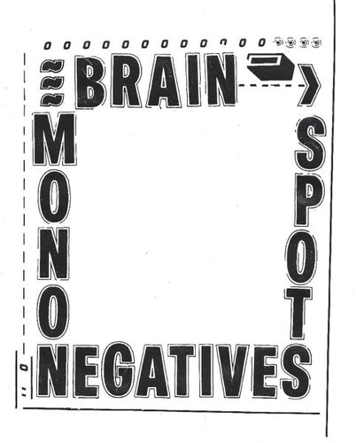 Brainspots / Mononegatives: Split cassette