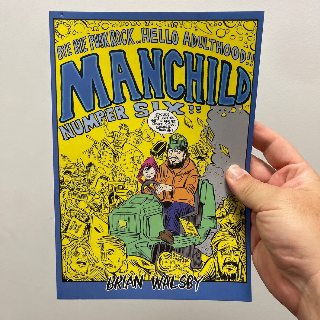 Brian Walsby: Manchild #6 paperback