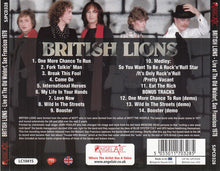 British Lions: Live At The Old Waldorf, San Francisco 1978 CD