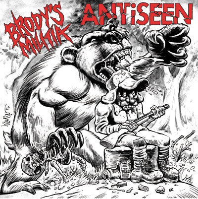 Brody's Militia / Antiseen: Thee Primal Roar Split E.P. 7