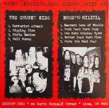 Brody's Militia / The Crunky Kids: Ohio Skullcrushers Union 7"