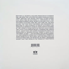 Brother Ali: Secrets & Escapes 12"