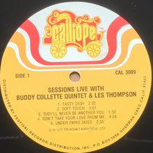 Buddy Collette: Sessions, Live 12"