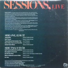 Buddy Collette: Sessions, Live 12"