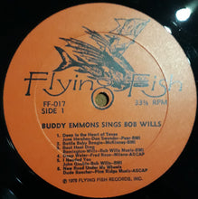 Buddy Emmons: Buddy Emmons Sings Bob Wills 12"