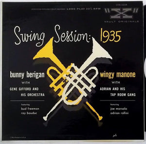 Bunny Berigan With Gene Gifford And His Orchestra / Wingy Manone With Adrian And His Tap Room Gang: Swing Session: 1935 10"