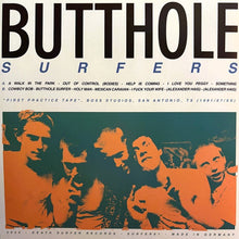 Butthole Surfers: First Studio Tape 1981 12"