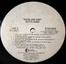 Butts Band: Hear & Now! 12"