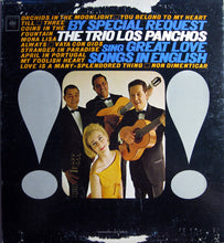 Trio Los Panchos: By Special Request Sing Great Love Songs In English 12"