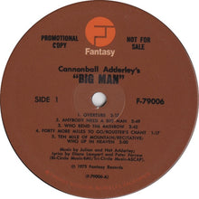 Cannonball Adderley: Big Man: The Legend Of John Henry 2x12"