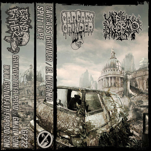 Carcass Grinder / El Muermo: Split cassette