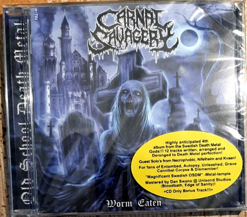 Carnal Savagery: Worm Eaten CD