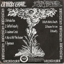 Catheter / Unholy Grave: Grindcore Split EP 7"