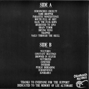 Chainsaw To The Face: S/T 7"