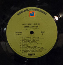 Charles Boyer: Where Does Love Go 12"