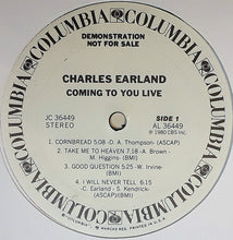 Charles Earland: Coming To You Live 12"