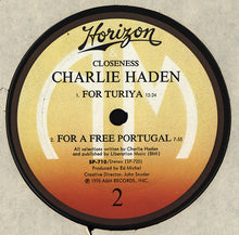 Charlie Haden: Closeness 12"