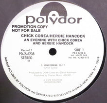 Chick Corea / Herbie Hancock: An Evening With Chick Corea And Herbie Hancock 2x12"