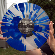 Buildings: Volunteer LP Clear w/ Blue Splatter